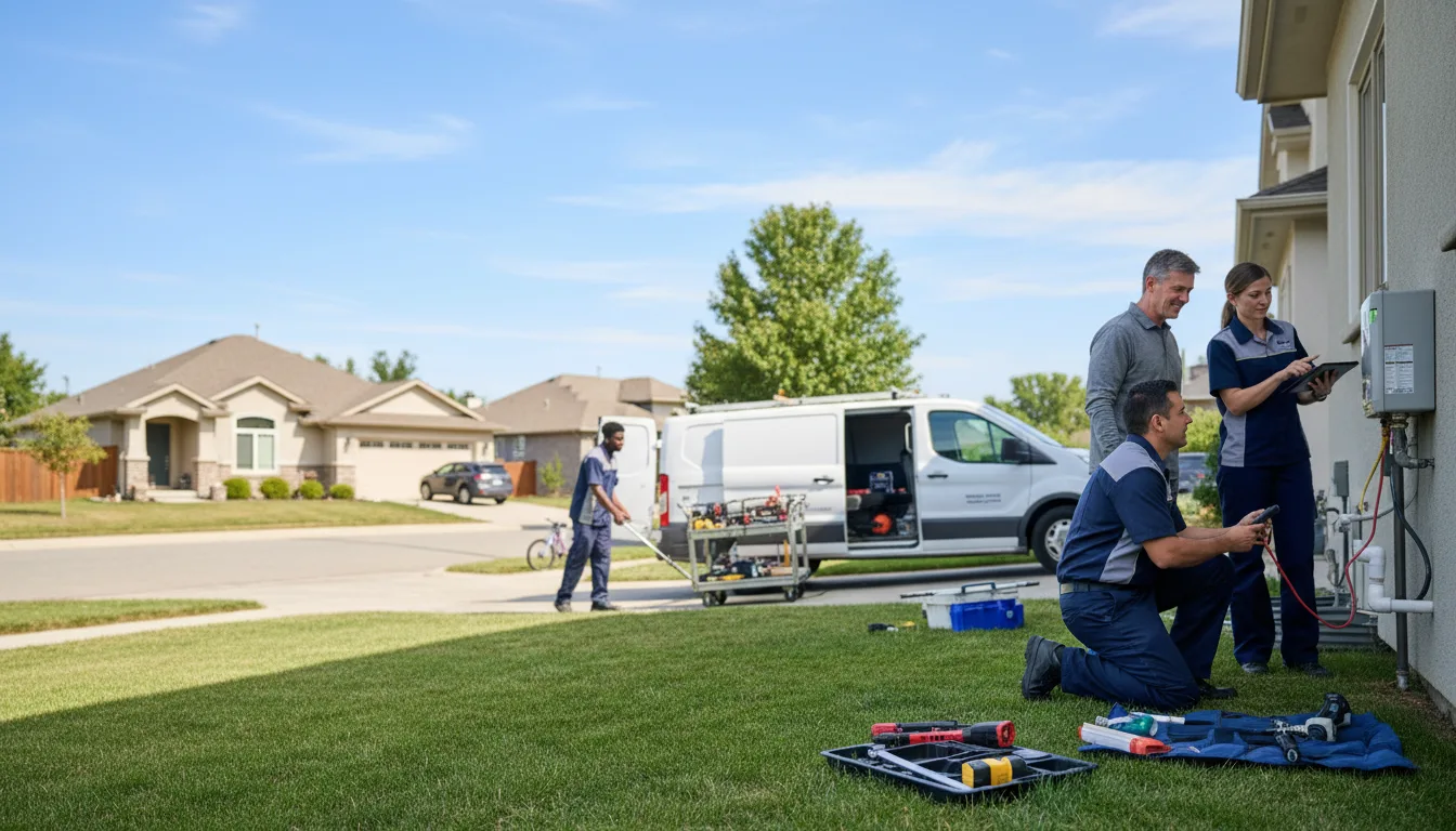 Tankless water heater service in Lucas, KY